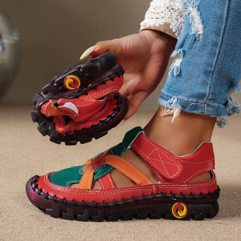 Hanne™ – Casual sandaler i imiteret læder