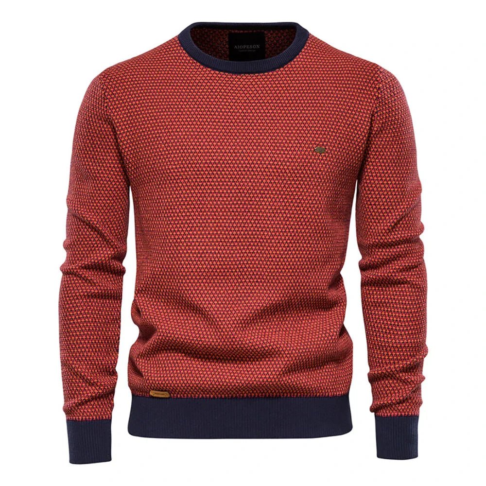 Steinmann Herre sweater med rhombus mønster