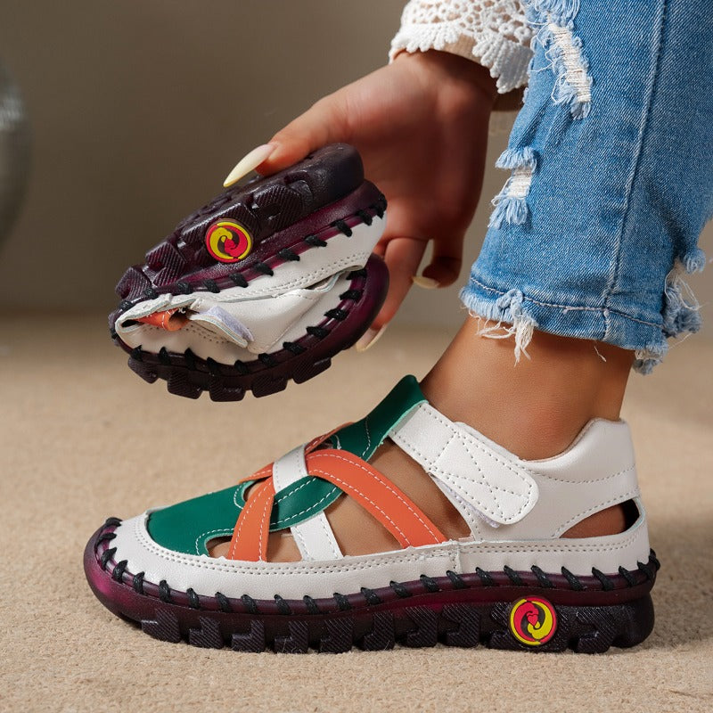Hanne™ – Casual sandaler i imiteret læder